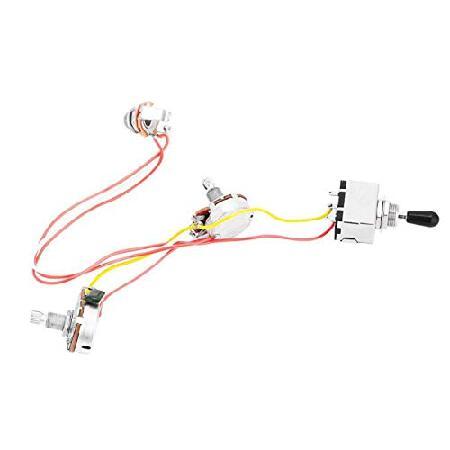 【並行輸入品】 Bnineteenteam ギター 配線ハーネスセット 配線ハーネス 3ウェイトグル...