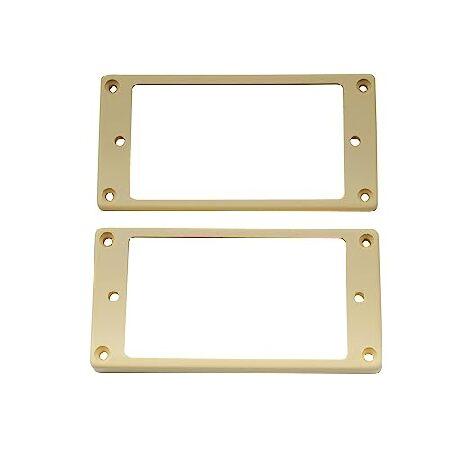 【並行輸入品】 Musiclily Pro ハムバッカー用エスカッションセット フラットボトムエレキ...