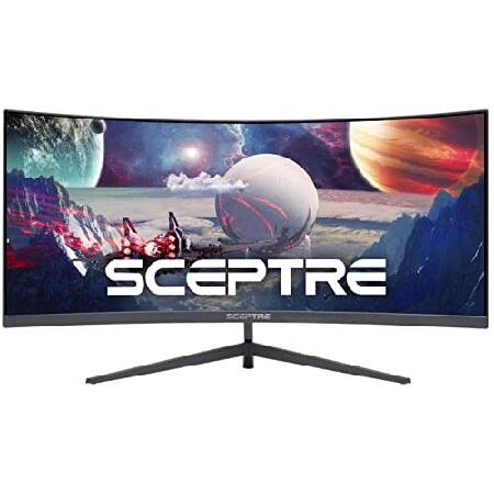 【並行輸入品】 Sceptre 30-inch Curved Gaming Monitor 21:9...