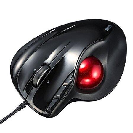 【並行輸入品】 SANWA Wired Ergonomic Trackball Mouse, Pro...