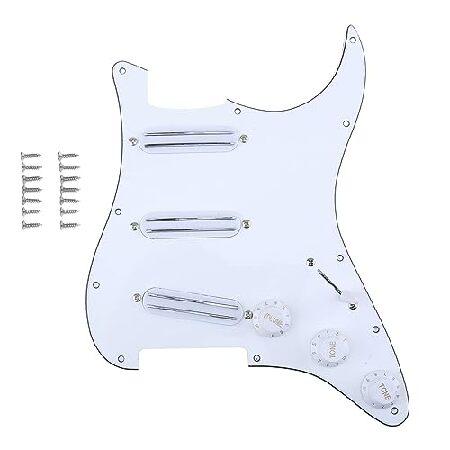【並行輸入品】 Musiclily Basic SSSストラトキャスター用配線済みピックガード搭載H...