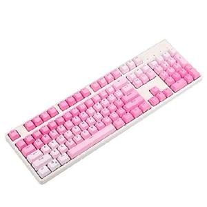 【並行輸入品】 YMDK ダブルショット 104 染色 PBT シャイン スルー キーセット OEM プロファイル キーキャップセット Cherry MX スイッチ メカニカル