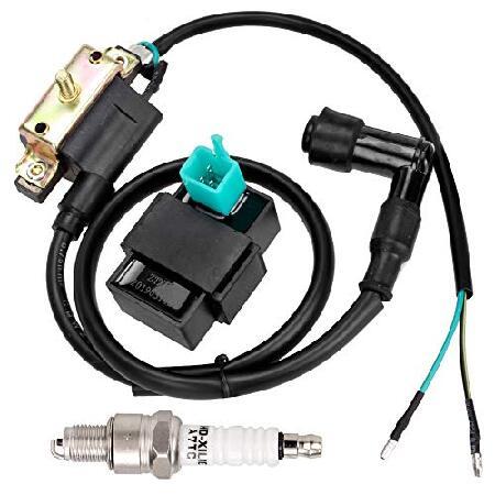 【並行輸入品】 HIAORS イグニッションコイル 5ピン CDIボックス スパークプラグ Cool...