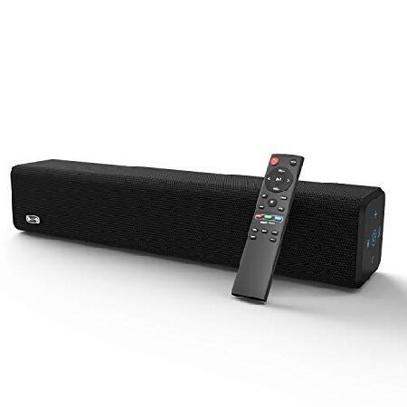 Soundbar, BESTISAN Sound Bar with Bluetooth 5.0 an...