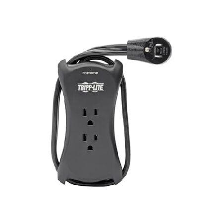 【並行輸入品】 Tripp Lite Protect It 1.5フィート 3コンセント 2 USB...