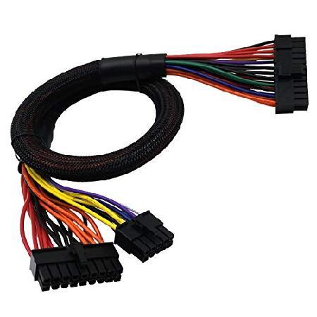 COMeap 18 Pin + 10 Pin to 24 Pin ATX PSU Power Ada...