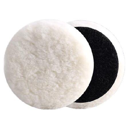 【並行輸入品】 Utoolmart 4" Wool Polishing Pad Hook and L...