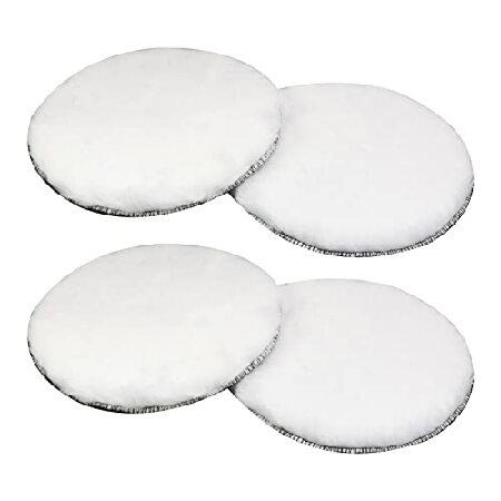 【並行輸入品】 Utoolmart 7" Wool Polishing Pad Hook and L...