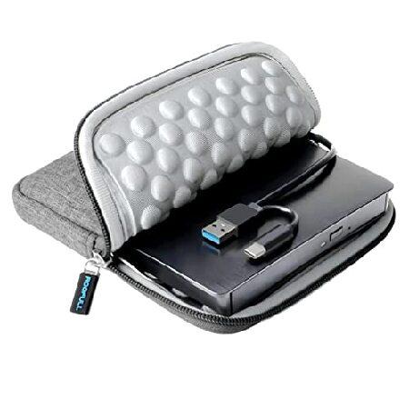 【並行輸入品】 ROOFULL 外付けCD DVDドライブ USB 3.0 ＆ USB-C キャリー...