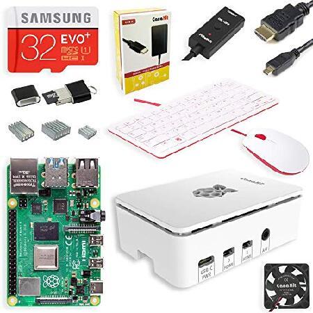 【並行輸入品】 CanaKit Raspberry Pi 4 Complete Desktop St...
