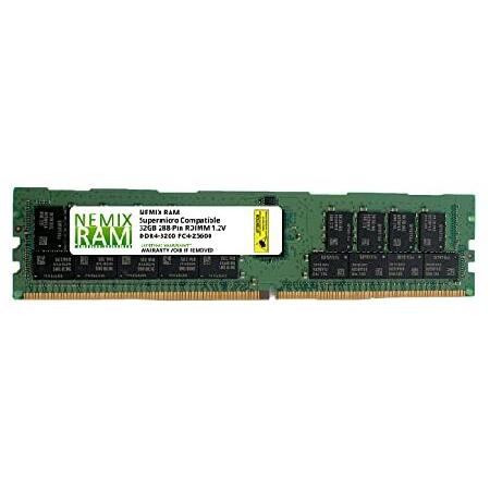 32GB DDR4-3200 PC4-25600 RDIMM Memory for Supermic...