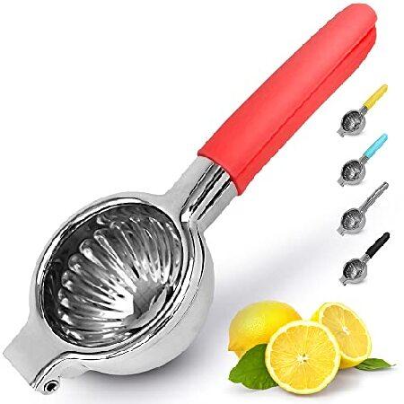 Zulay Lemon Squeezer Stainless Steel with Premium ...