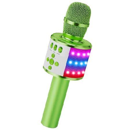 BONAOK Kids Karaoke Microphone Bluetooth Wireless ...