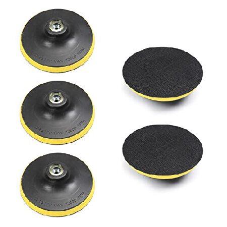 【並行輸入品】 Utoolmart 5" Hook and Loop Backing Pad San...