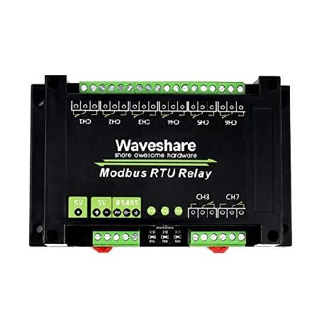 【並行輸入品】 waveshare Industrial Modbus RTU 8-ch Relay...
