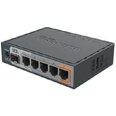 【並行輸入品】 Mikrotik hEX S RB760iGS Router 5X Gigabit ...