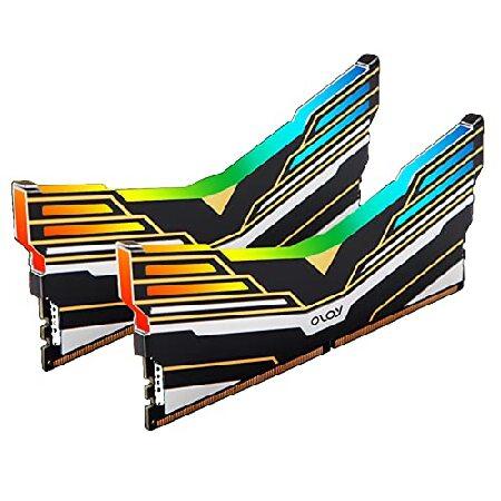 【並行輸入品】 OLOy DDR4 RAM 32GB (2x16GB) Warhawk Aura S...