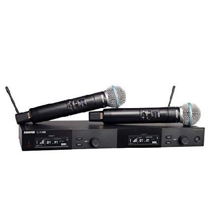 Shure Dual Channel Wireless Microphone System with...
