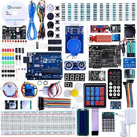 【並行輸入品】 ELEGOO アップグレード版 UNO R3 プロジェクト 最も完全なスターターキッ...