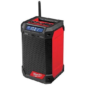 Milwaukee 2951-20 M12 Lithium-Ion Cordless Jobsite Radio/Bluetooth Speaker with Built-In Charger (Tool Only)(並行輸入品)｜olg