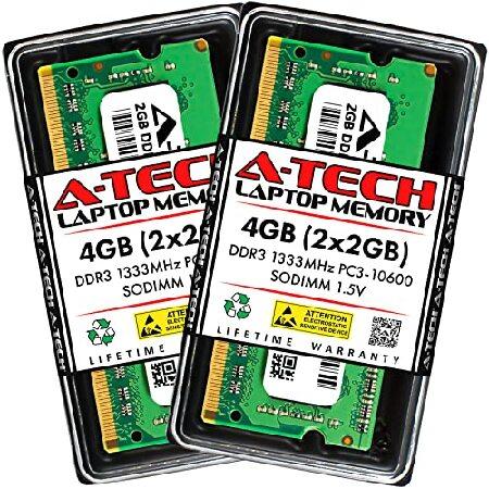 A-Tech 4GB Kit (2x2GB) RAM for Dell Latitude E6520...