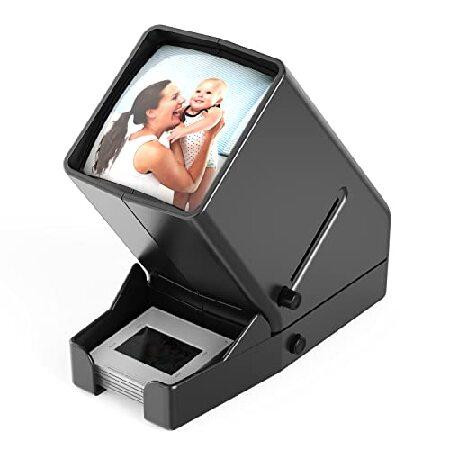 【並行輸入品】 DIGITNOW 35mm スライド＆フィルムビューアー 倍率3倍 バッテリー操作 ...