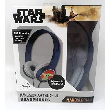Star Wars Kid Safe Headphones Mandalorian The Chil...