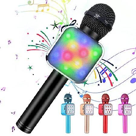 Wireless Bluetooth Karaoke Microphone for Kids, 5-...