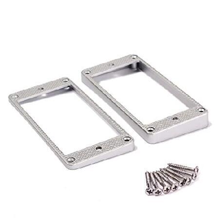 【並行輸入品】 Alnicov ギターカーブボトム ハムバッカー ピックアップリング 2個セット E...