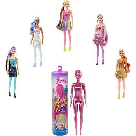 Barbie Color Reveal Doll with 7 Surprises  Styles ...