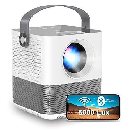 FANGOR WiFi Projector, 200&quot; Display＆1080P Supporte...