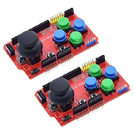 【並行輸入品】 HiLetgo 2pcs Gamepad Joystick Shield for A...