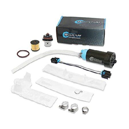 【並行輸入品】 QFS 燃料ポンプ（改良型取り付けキット付き） の交換 Har Dyna Glide...