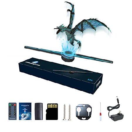 3D Hologram Fan,16.5 Inch 3D Hologram Projector Ad...