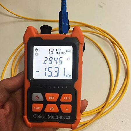 【並行輸入品】 D YEDEMC Mini Optical Fiber Power Meter FC...