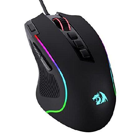 【並行輸入品】 Redragon M612 Predator RGB ゲーミングマウス 8000 D...