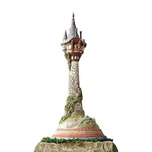Enesco Disney Traditions Masterpiece Rapunzel Tower Figurine(並行輸入品)｜olg