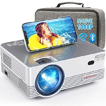 Native 1080P WiFi Bluetooth Projector, DBPOWER 800...