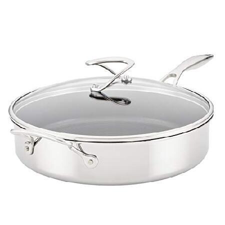 【並行輸入品】 Circulon Clad Stainless Steel Saute Pan wi...