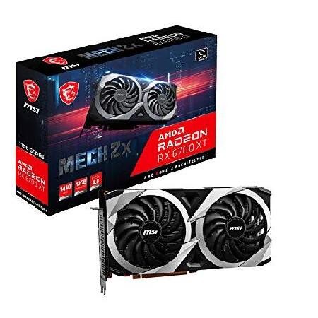 【並行輸入品】 MSI Radeon RX 6700 XT MECH 2X 12G グラフィックスボ...