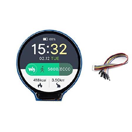 【並行輸入品】 1.28inch Round LCD Display Module 240×240 ...