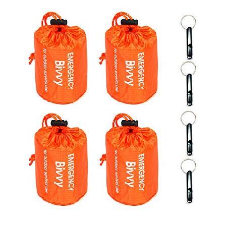 【並行輸入品】 GOGOOD 4 Pack Emergency Bag Survival Bivvy...