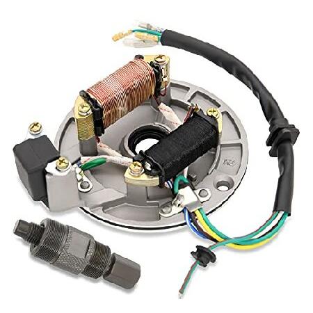 【並行輸入品】 2コイル イグニッションマグネトステータプレート 50 70 90 110 125c...