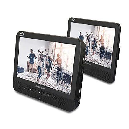 【並行輸入品】 Sylvania 10.1インチデュアルスクリーンポータブルブルーレイ(r)DVDメ...