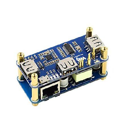 【並行輸入品】 PoE Ethernet/USB HUB HAT for Raspberry Pi ...