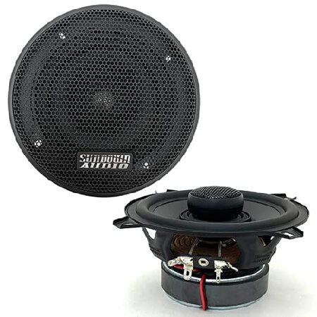 【並行輸入品】 Sundown Audio E-5.25CX 5.25インチ 50W RMS 同軸ス...