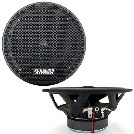 【並行輸入品】 Sundown Audio E-6.5CX 6.5インチ 60W RMS 同軸スピー...