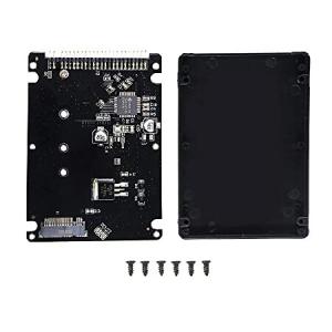 【並行輸入品】 GINTOOYUN M.2 NGFF SATA SSD - 2.5インチ IDE 44ピン エンクロージャーアダプター ブラック ノートブック/ノートパソコン/デスクトップコンピュ