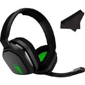 ASTRO Gaming A10 Headset for Xbox One/Nintendo Switch / PS4 / PC and Mac - Wired 3.5mm and Boom Mic by Logitech w/Microfiber Cloth - Bulk (並行輸入品)