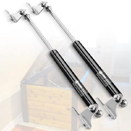 【並行輸入品】 IAQWE 20 Inch 80Lbs/356N Gas Struts Spring...